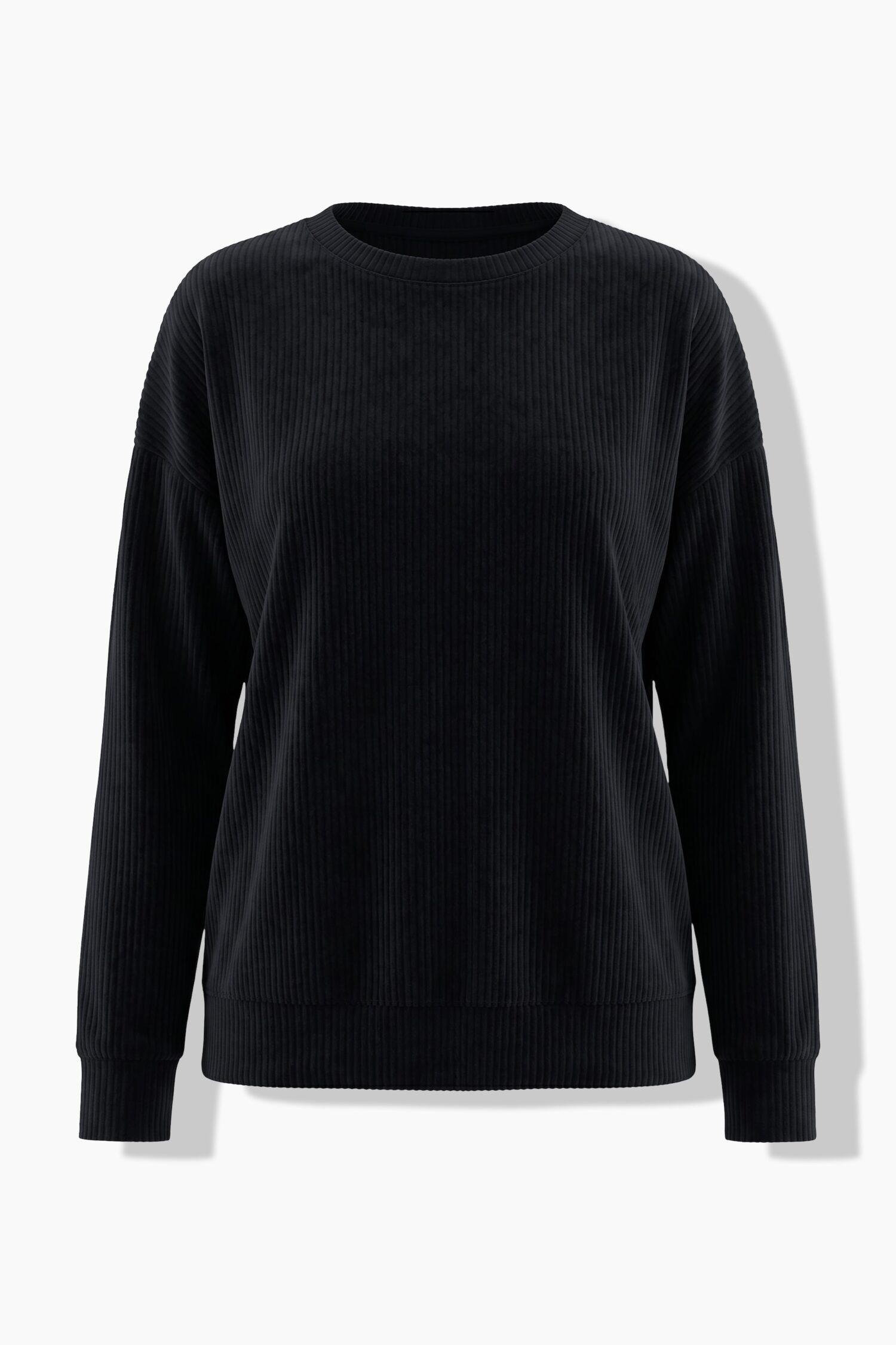 Μπλούζα φούτερ homewear oversized με μακριά μανίκια