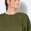 Μπλούζα φούτερ oversized με χαμηλούς ώμους