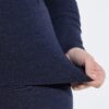 Μπλούζα με στενή εφαρμογή και ζεστή επένδυση