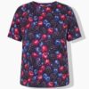Μπλούζα oversized με berries print