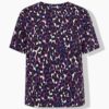 Μπλούζα oversized με λεοπάρ print