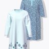 Νυχτικά oversized με mandala print σε συσκευασία 2 τεμαχίων