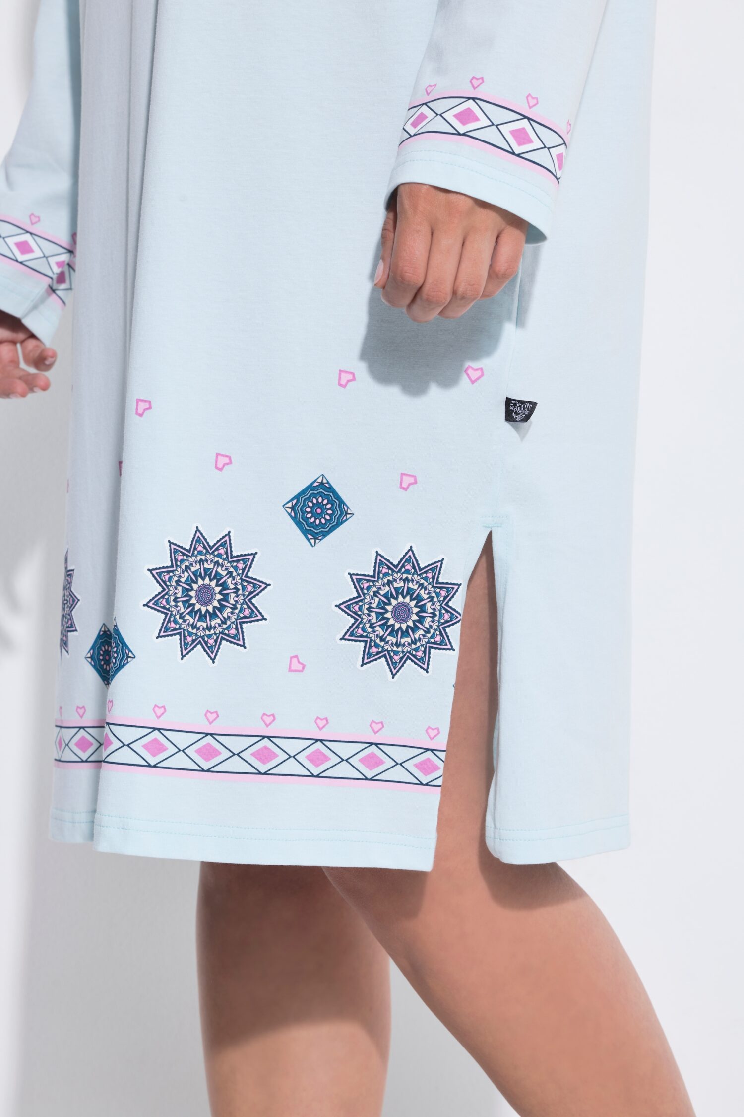 Νυχτικά oversized με mandala print σε συσκευασία 2 τεμαχίων