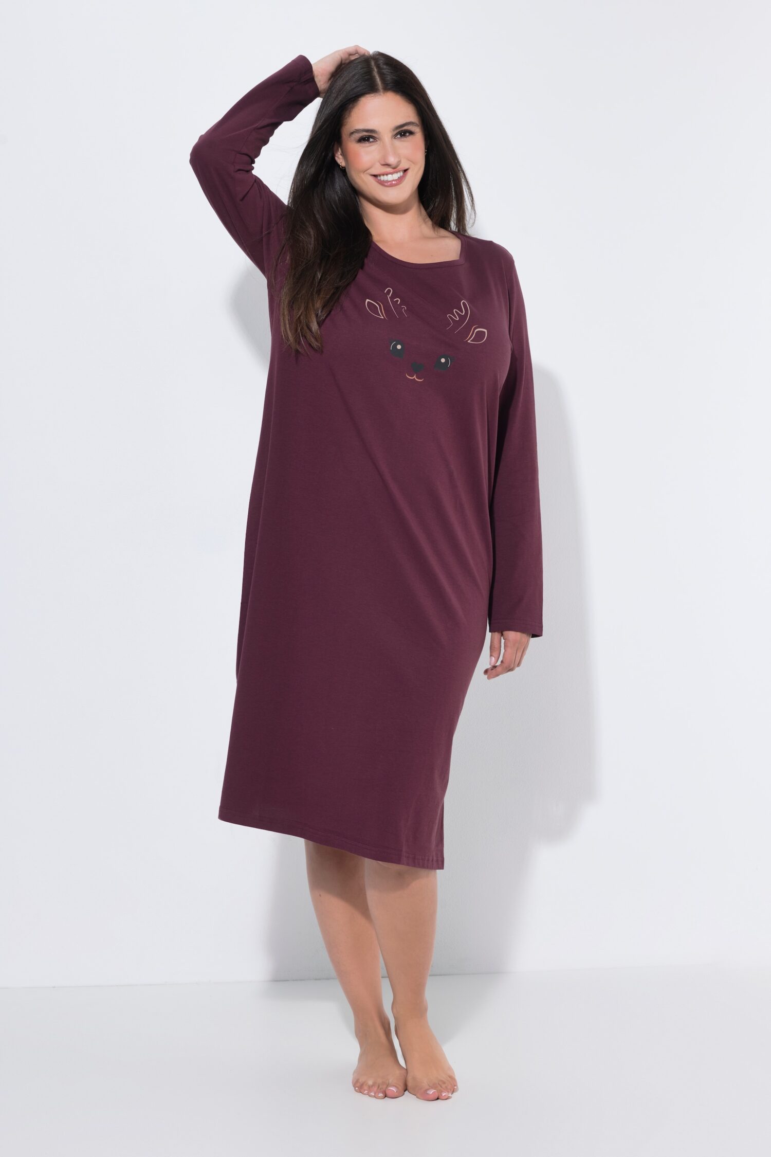 Νυχτικά σε συσκευασία 2 τεμαχίων, oversized, τύπωμα/print