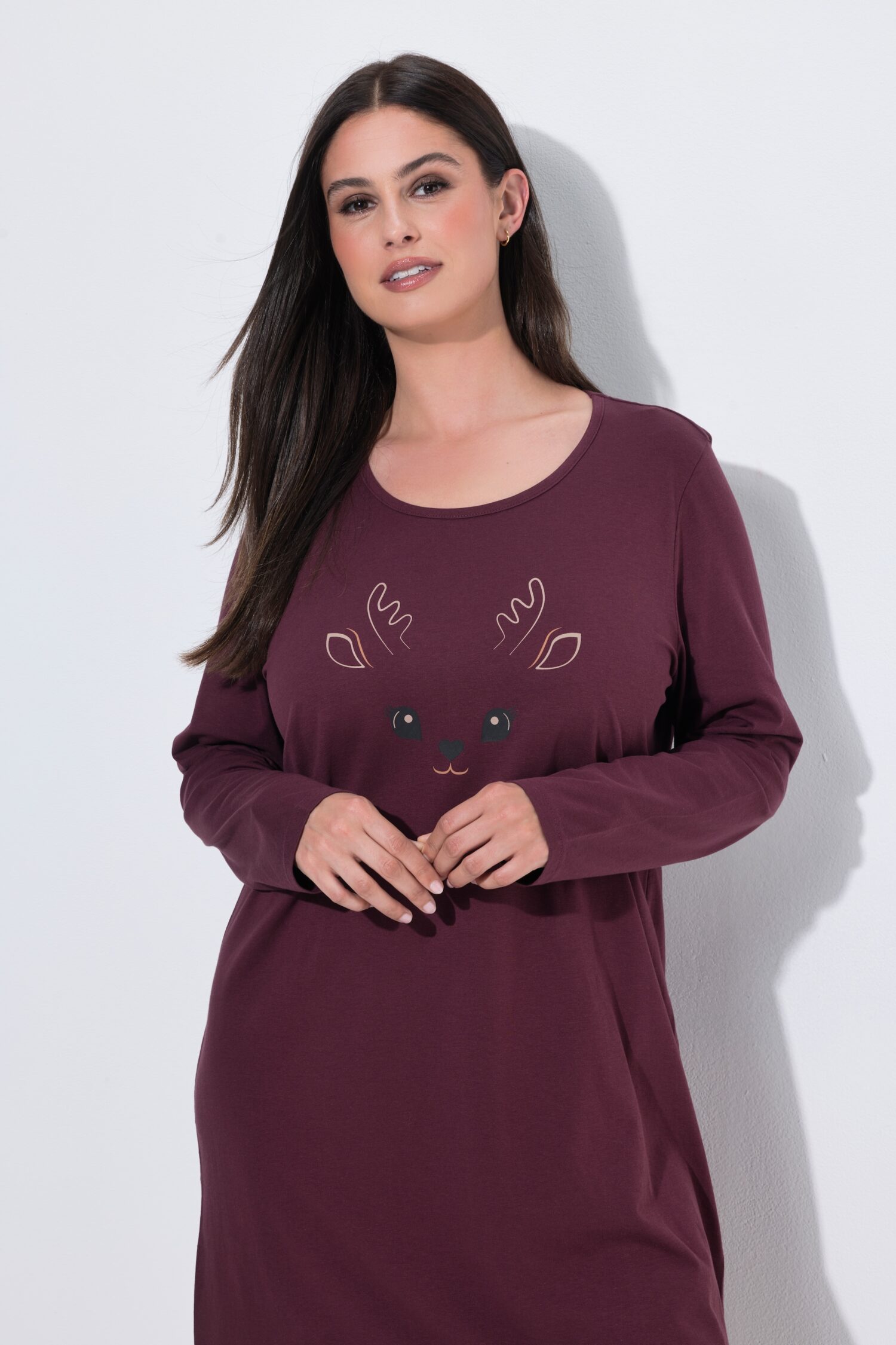 Νυχτικά σε συσκευασία 2 τεμαχίων, oversized, τύπωμα/print