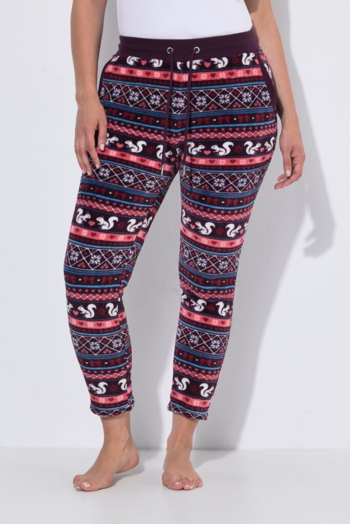 Παντελόνι loungewear σε ίσια γραμμή με norwegian σχέδιο