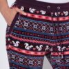 Παντελόνι loungewear σε ίσια γραμμή με norwegian σχέδιο
