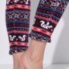 Παντελόνι loungewear σε ίσια γραμμή με norwegian σχέδιο