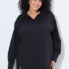 Πουκάμισο μακρυμάνικο oversized με κουμπιά