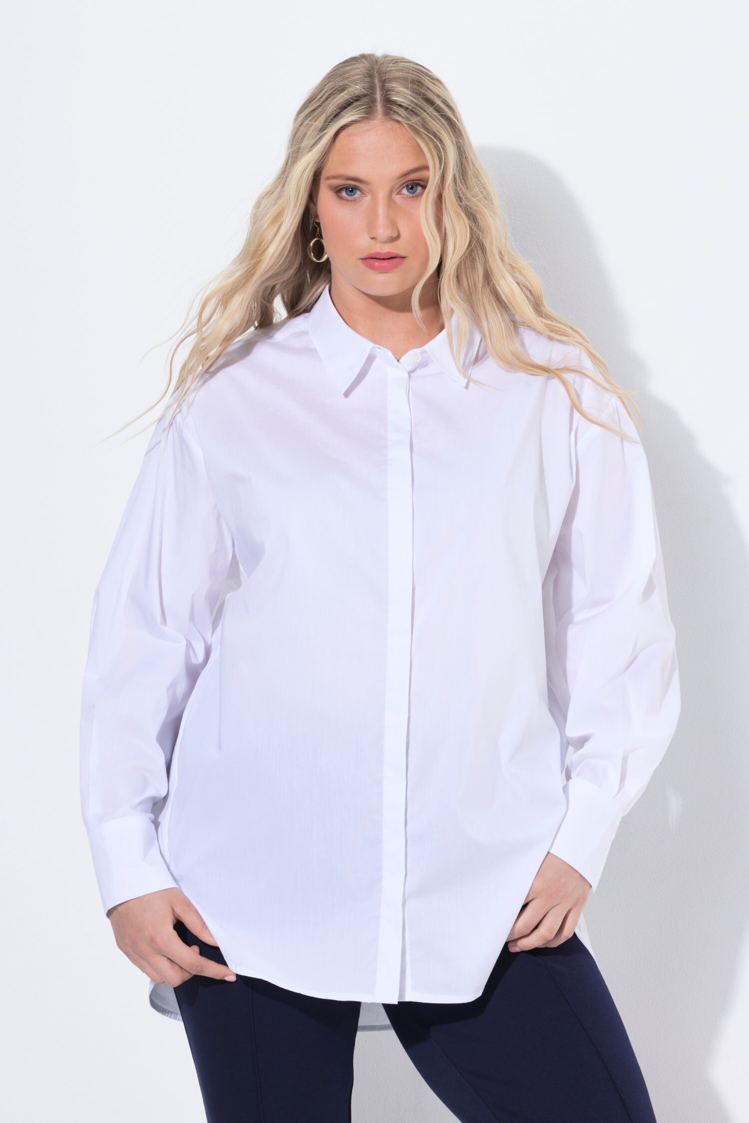 Πουκάμισο μακρυμάνικο, oversized με κουμπιά