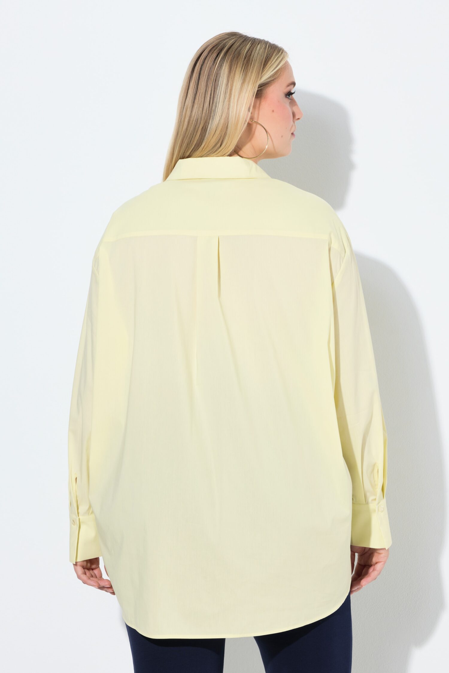 Πουκάμισο μακρυμάνικο oversized με κουμπιά