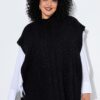 Πουλόβερ oversized με mini παγιέτες