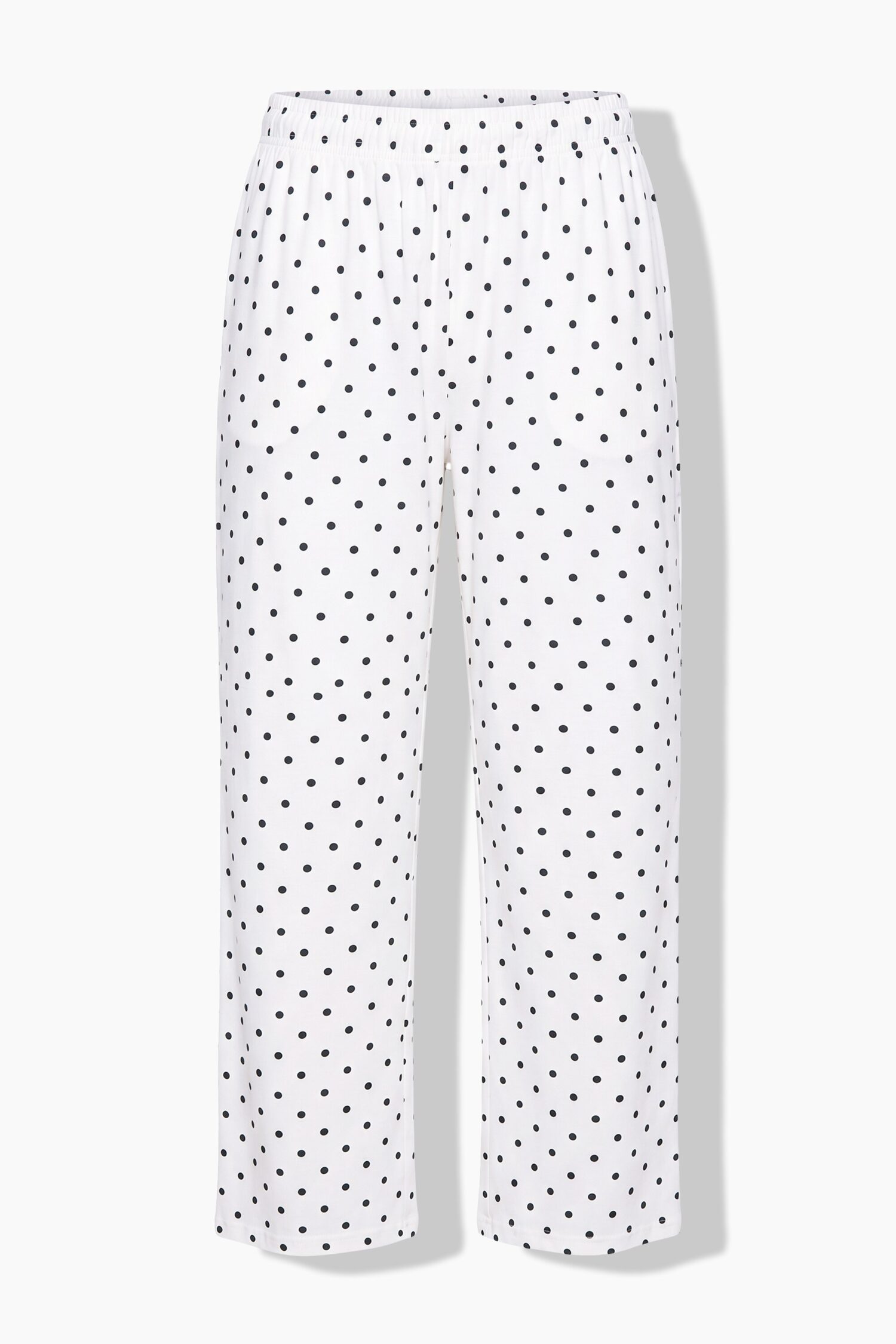 Πυτζάμες σετ oversized με πουά παντελόνι