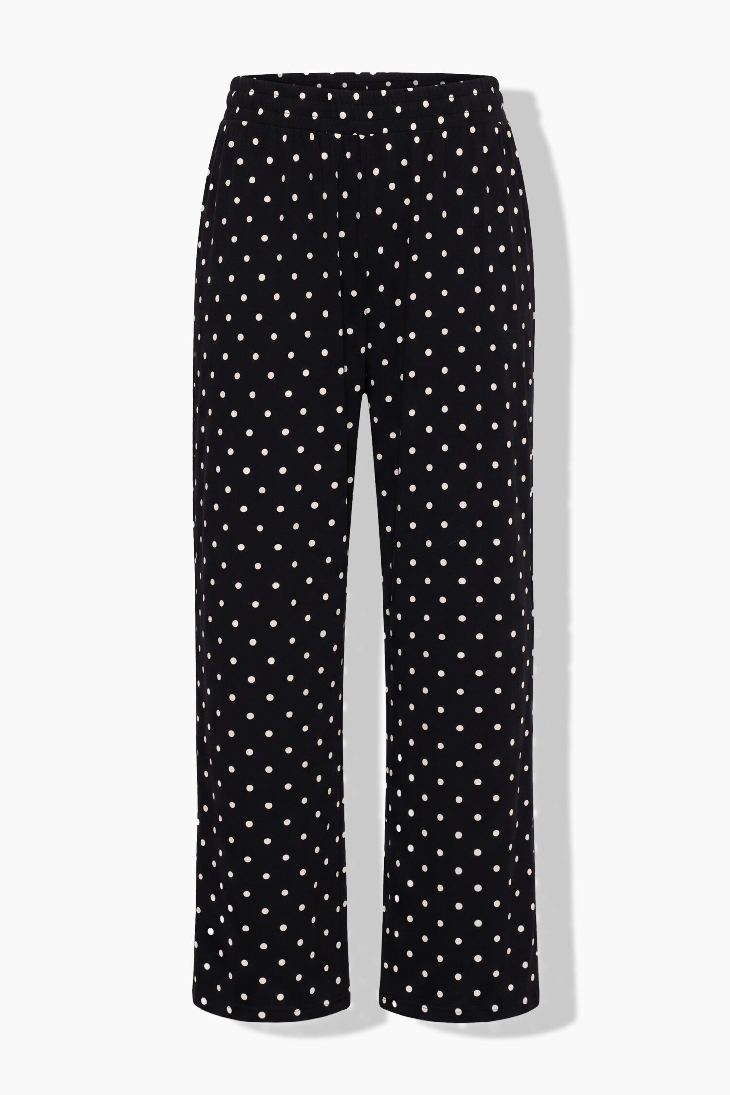 Πυτζάμες σετ oversized με πουά παντελόνι