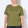 T-shirt basic με χαλαρή εφαρμογή και στρογγυλή λαιμόκοψη