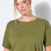 T-shirt basic με χαλαρή εφαρμογή και στρογγυλή λαιμόκοψη