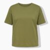 T-shirt basic με χαλαρή εφαρμογή και στρογγυλή λαιμόκοψη