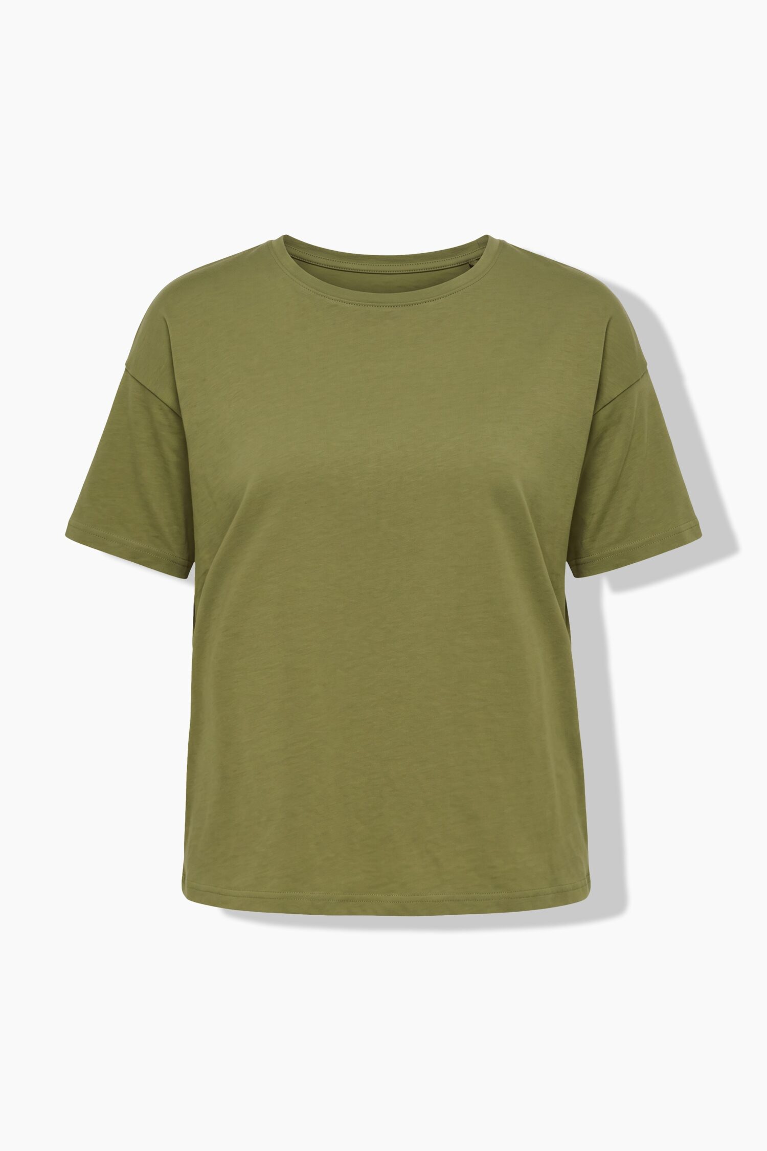 T-shirt basic με χαλαρή εφαρμογή και στρογγυλή λαιμόκοψη