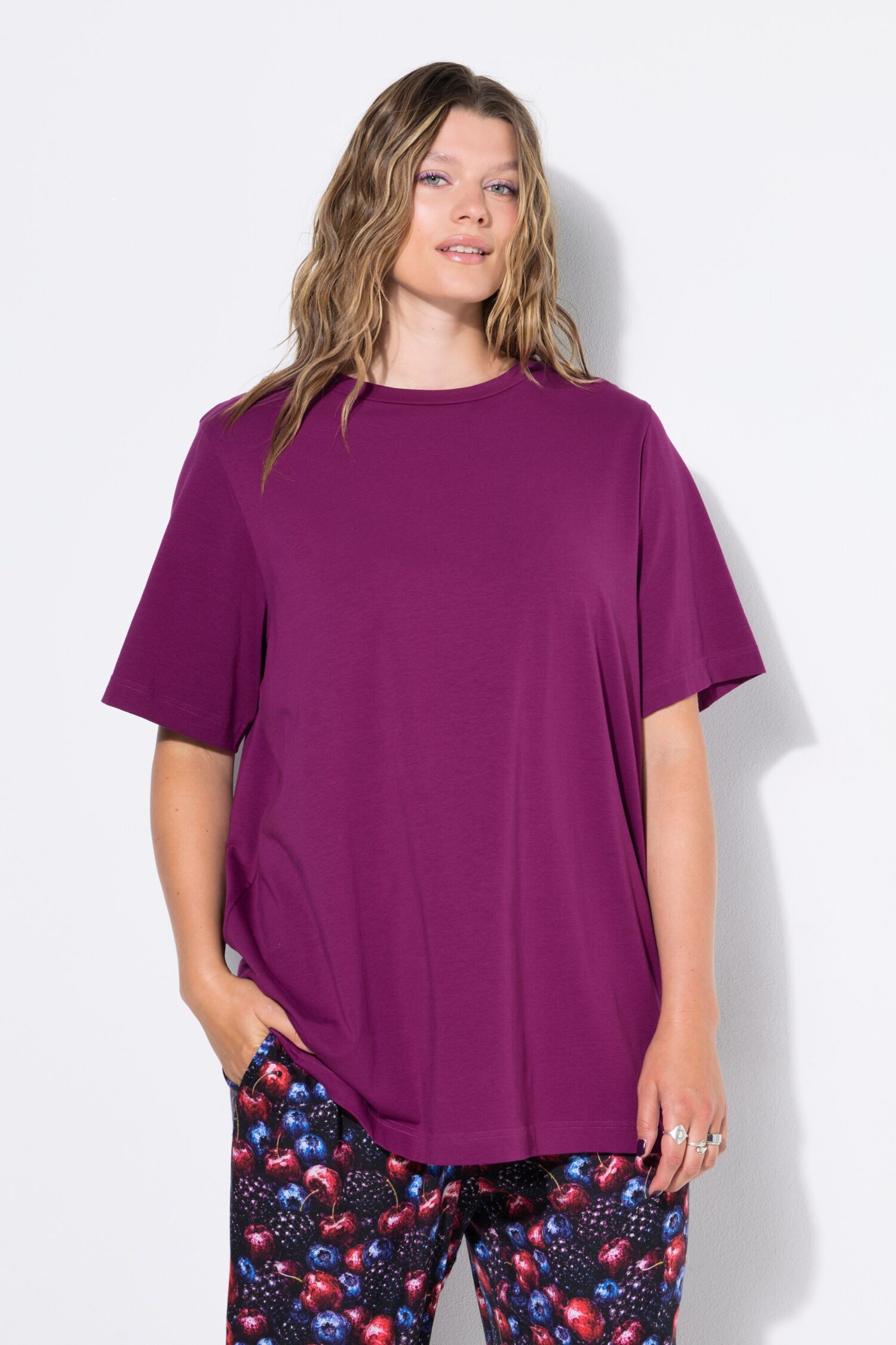 T-Shirt oversized, κοντομάνικο