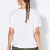 T-shirt oversized με σχέδιο και γκλίτερ εφέ