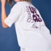 T-shirt oversized με σχέδιο "STUDIO"