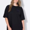 T-shirt oversized με τύπωμα "Orchid"