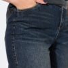 Τζιν παντελόνι barrel fit με διακοσμητική ραφή
