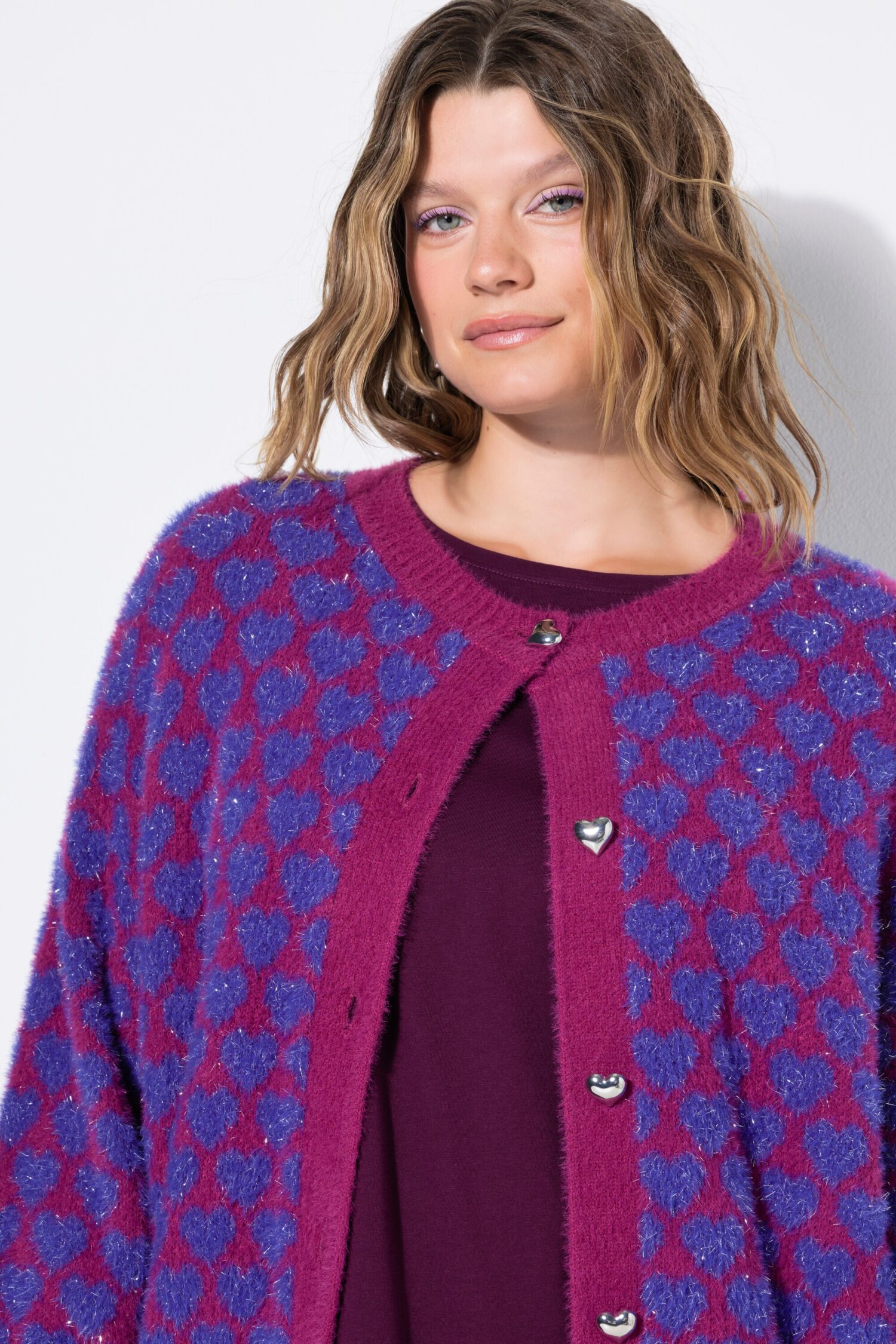 Ζακέτα oversized σε boxy fit με διακοσμητικά κουμπιά