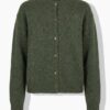 Ζακέτα oversized σε boxy fit με λεπτή πλέξη