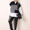 Ζακέτα πλεκτή κοντομάνικη oversized